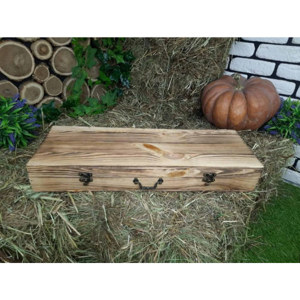 Набор шампуров в деревянном кейсе (006Р)