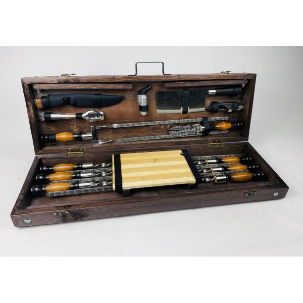 Набір шампурів у кейсі-трансформері (7619)