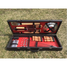 Набір шампурів у подарунковому кейсі (Р-008)