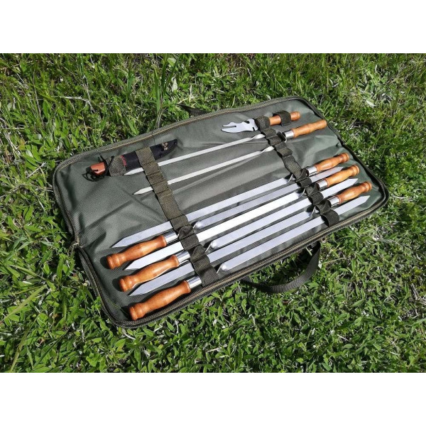 Набір шампурів у чохлі (LK-001)