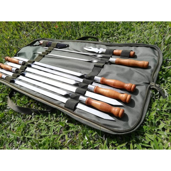 Набір шампурів у чохлі (LK-001)