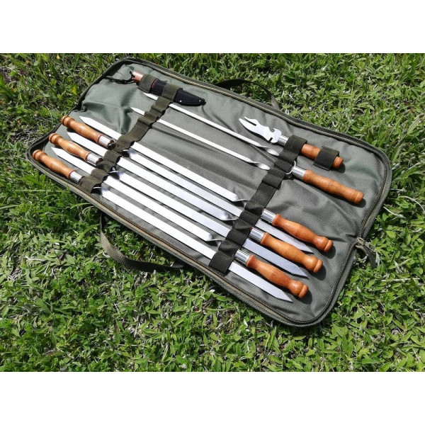 Набір шампурів у чохлі (LK-001)