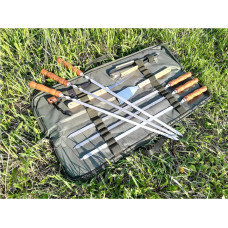 Набір шампурів у чохлі (М-019)