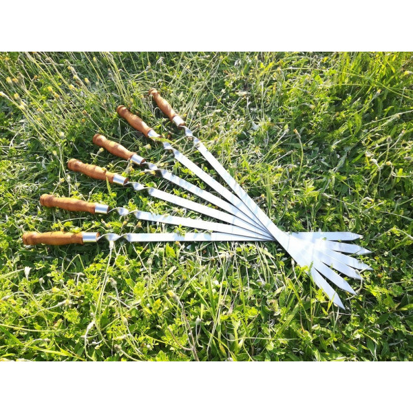 Набір шампурів для люля-кебаб 72*3*2 см