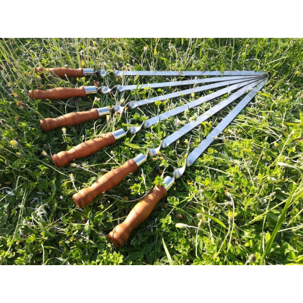 Набір шампурів для люля-кебаб 72*3*2 см