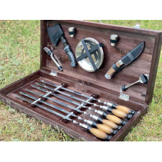 Набір шампурів і аксесуарів HAWK (7502)