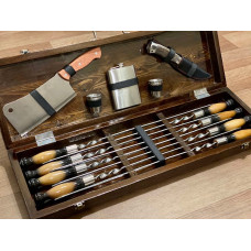 Набір шампурів та аксесуарів для барбекю ТРОФЕЙ (7739)