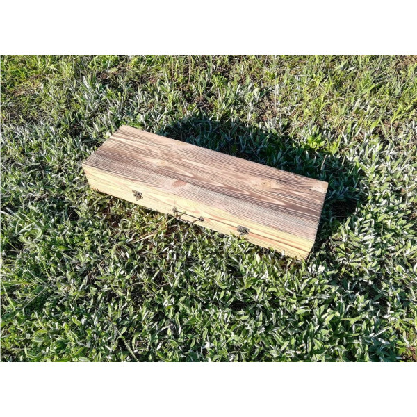 Набор шампуров подарочный в деревянном кейсе (М-020)