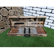 Набір шампууів BLACK BOX в дерев'яному кейсі (M-005)