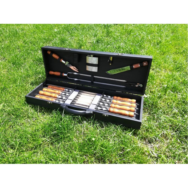 Набір шампууів BLACK BOX в дерев'яному кейсі (M-018)