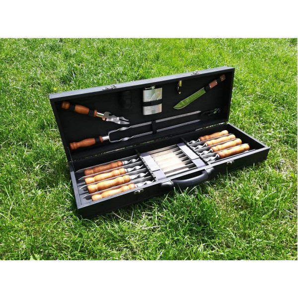 Набір шампууів BLACK BOX в дерев'яному кейсі (M-018)