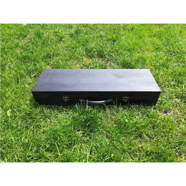 Набір шампууів BLACK BOX в дерев'яному кейсі (M-018)