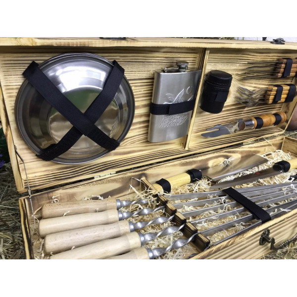 Набор шампуров (К-004)