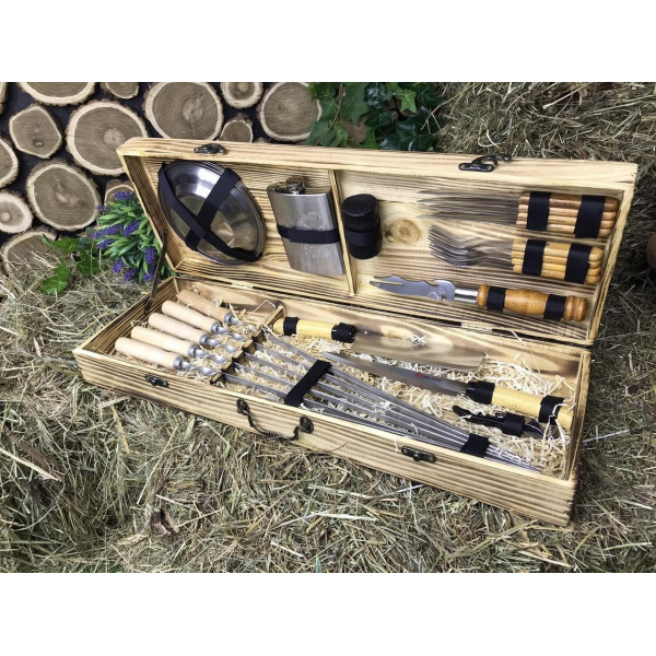 Набор шампуров (К-004)