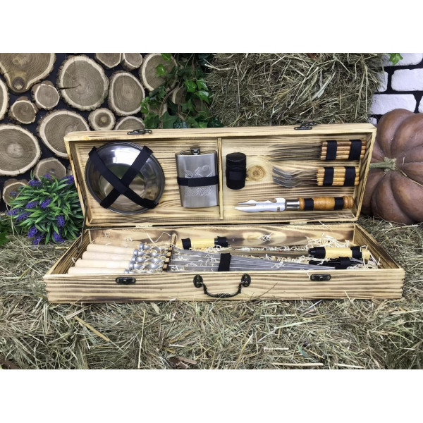 Набор шампуров (К-004)