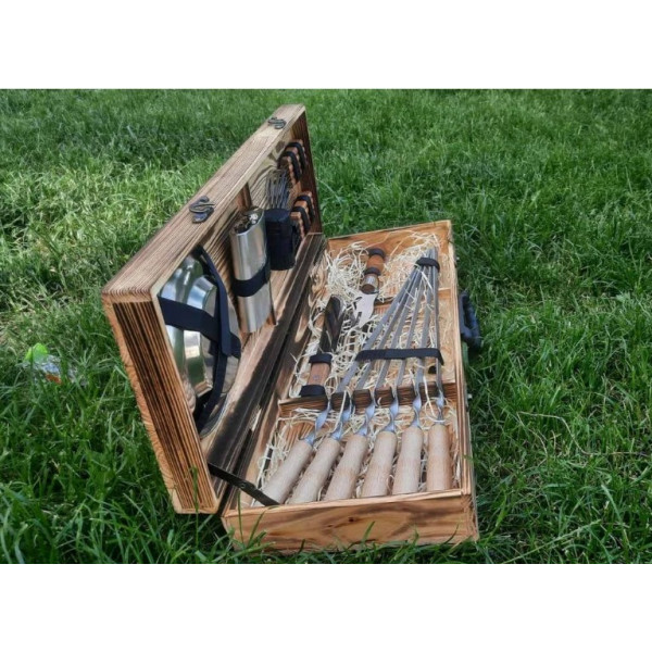 Набор шампуров (К-006)