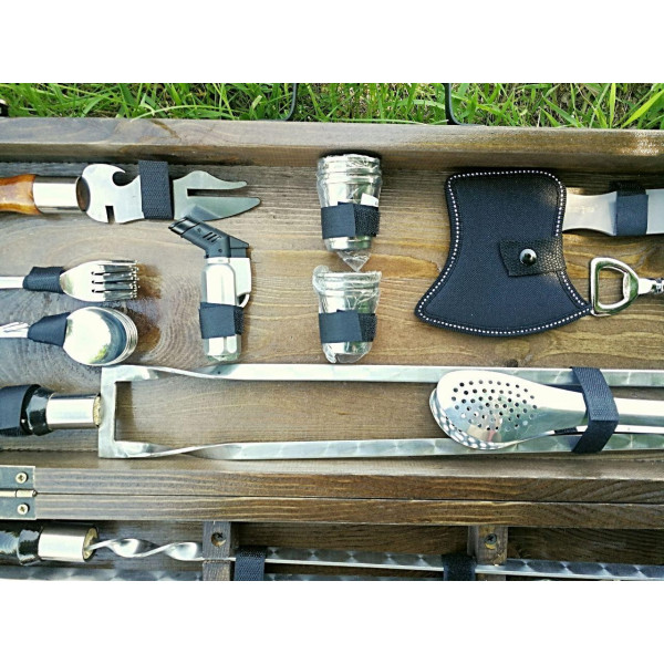 Набор шампуров BBQ-1