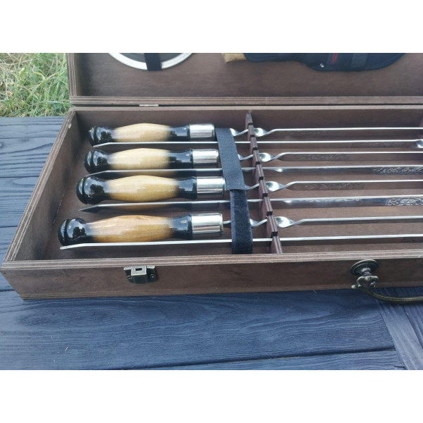 Набор шампуров F-1