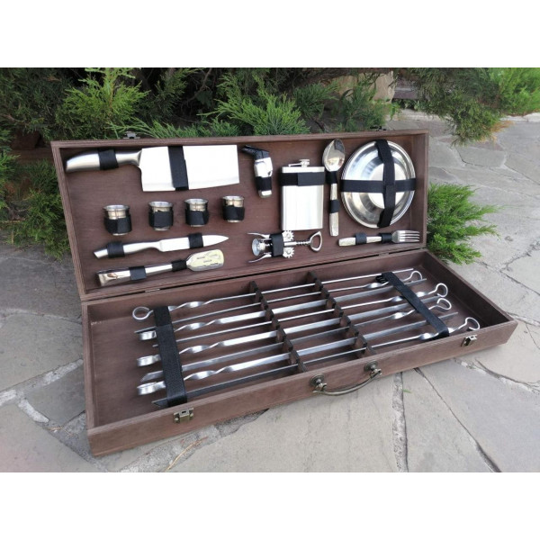 Набір шампурів Silver