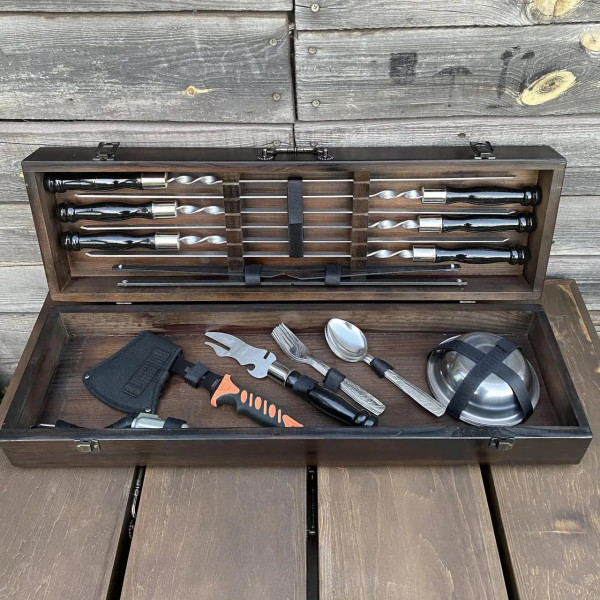 Набір шампурів Гетьман