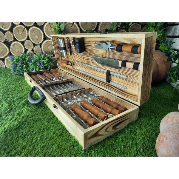 Набір шампурів М018