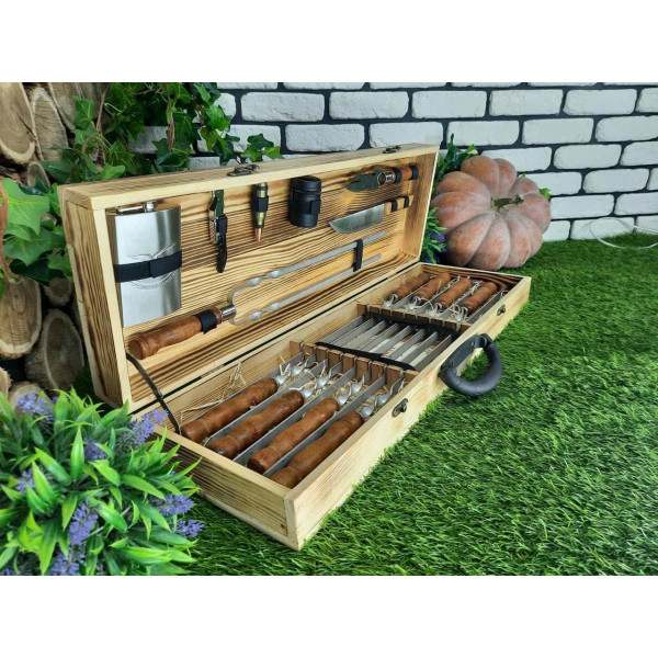 Набір шампурів М018