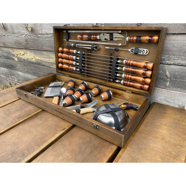 Набор шампуров.