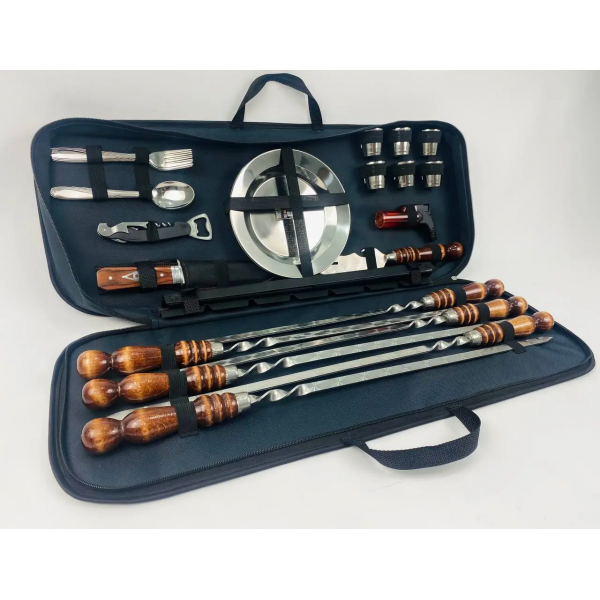 Набор шампуров для пикника (2263)