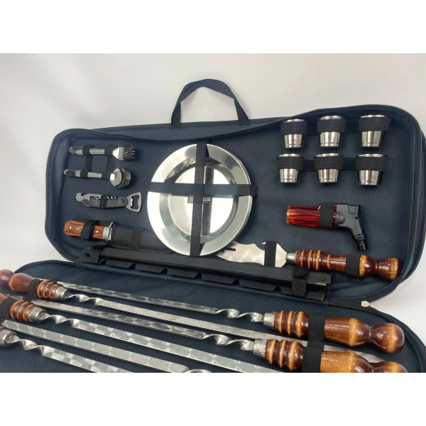 Набор шампуров для пикника (2263)