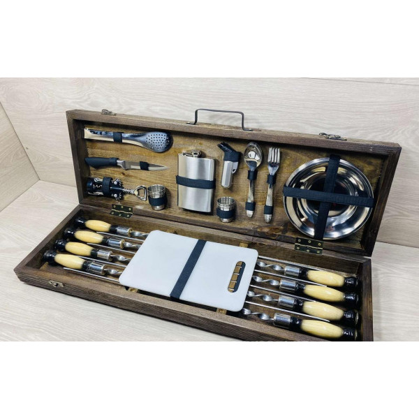 Набор подарочных шампуров (7605)