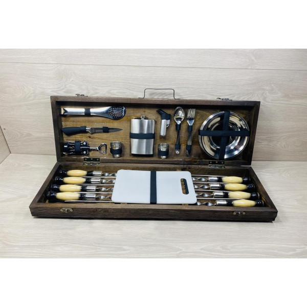 Набор подарочных шампуров (7605)