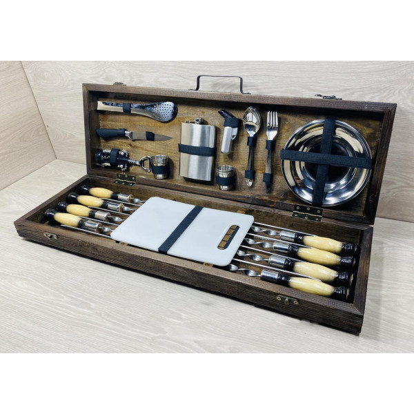 Набор подарочных шампуров (7605)