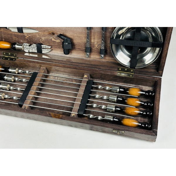 Набор подарочных шампуров (7606)