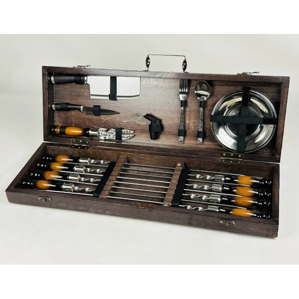 Набор подарочных шампуров (7606)