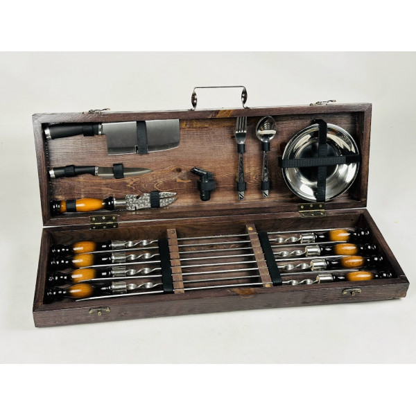 Набор подарочных шампуров (7606)