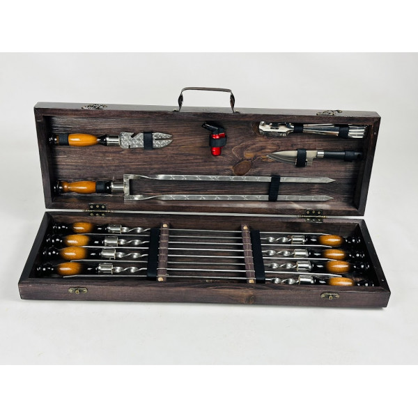 Набір шампурів подарунковий (7607)