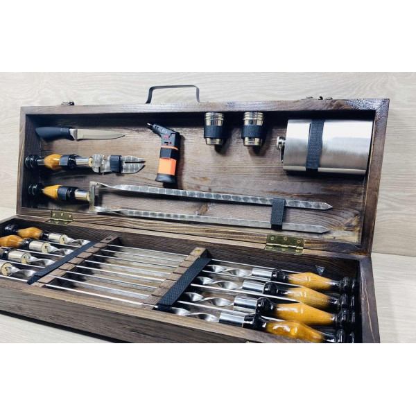 Набір шампурів подарунковий (7608)