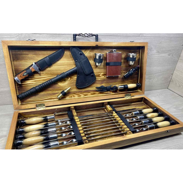 Набор подарочных шампуров (7800)