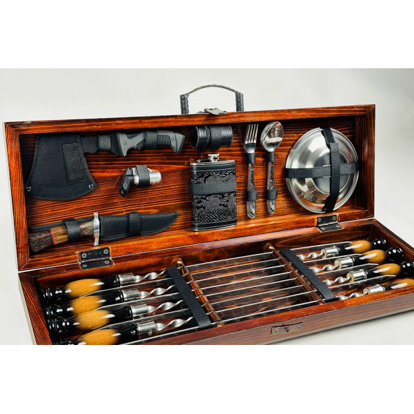 Набор подарочных шампуров (7802)