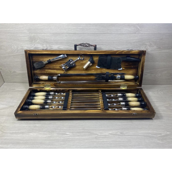 Набір шампурів подарунковий (7810)