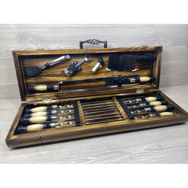 Набір шампурів подарунковий (7810)