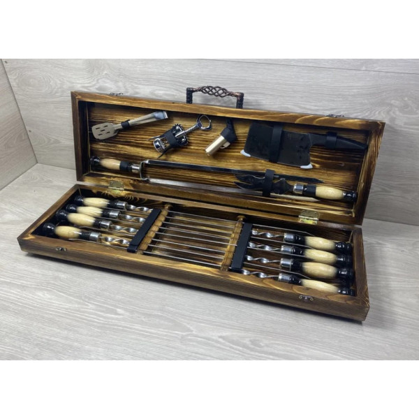 Набір шампурів подарунковий (7810)