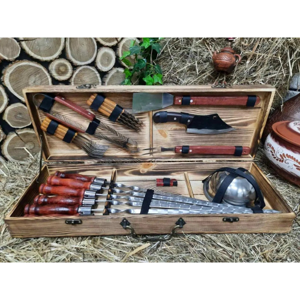 Набір шампурів подарунковий (L-201)