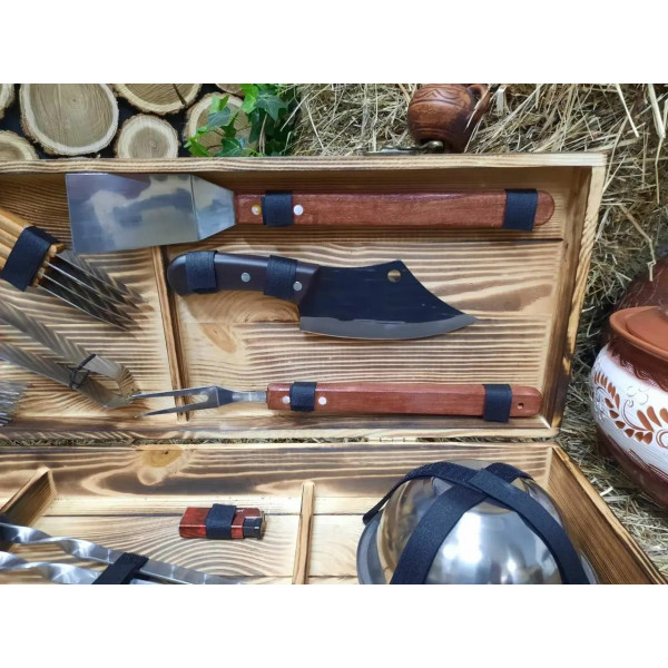 Набор подарочных шампуров (L-201)