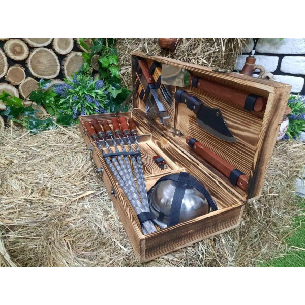 Набор подарочных шампуров (L-201)