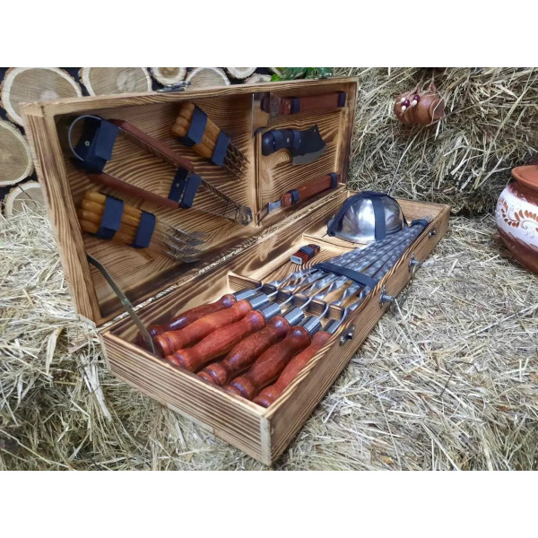 Набор подарочных шампуров (L-201)