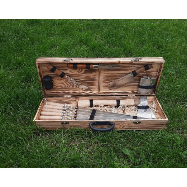 Набор подарочных шампуров (К-003)