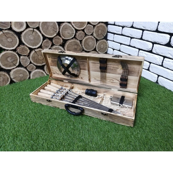 Набор подарочных шампуров (К-009)