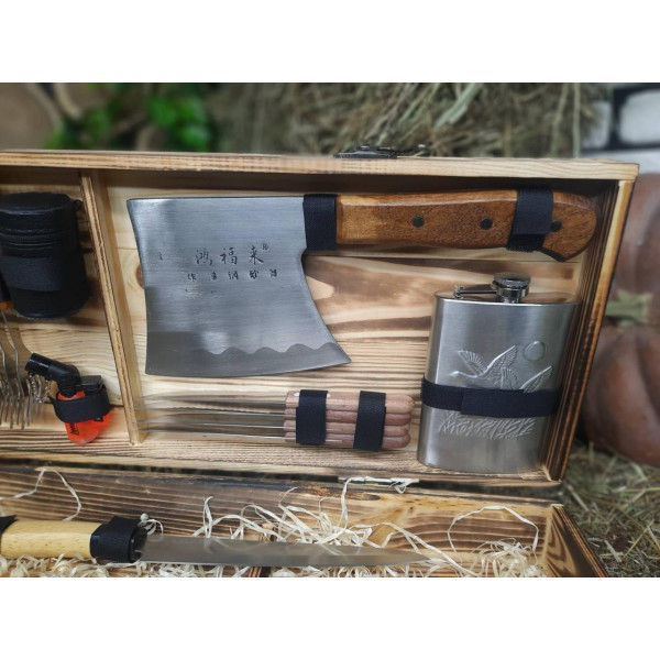 Набор подарочных шампуров (К-012)