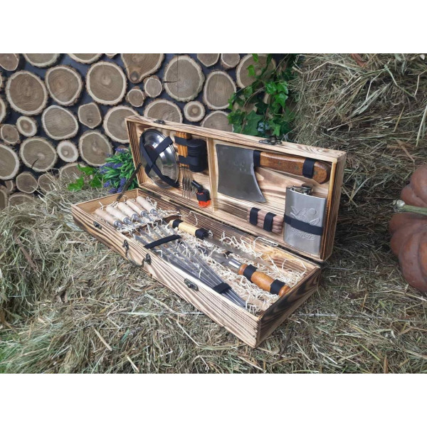 Набор подарочных шампуров (К-012)